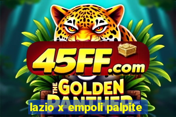 lazio x empoli palpite